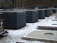 Plac produkacja szamb betonowych Dąbrowa Górnicza